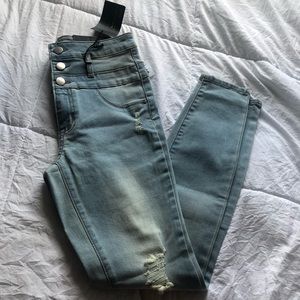 Refuge High Waisted Skinny Jeans